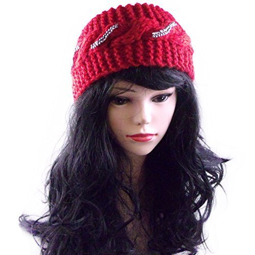 Charming Women Decorative Bling Head Warp/Headwear/Hair Accessory RED