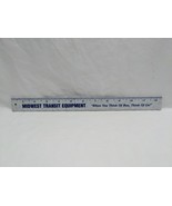 Midwest Transit Equipment Bus Indiana Illinois 12&quot; Ruler - $267.40 MXN
