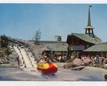 Disneyland Bobsled Postcard E 11 Tomorrowland  - $15.84