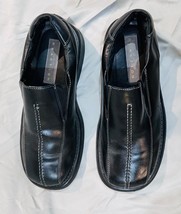 Kenneth Cole Reaction Men&#39;s Black Slip-On Loafers Shoes Size 10 - $24.74