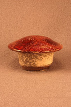 RAKU Unique Ceramic Companion Small/ Keepsake Funeral Cremation Urn #I0013 - £95.12 GBP