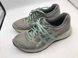 Asics Gel-Contend 5 Womens Running Shoes Size 7 Gray Sneakers 1012A234 Athletic - £17.98 GBP