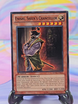 Yu-Gi-Oh TCG Card | Enishi, Shien&#39;s Chancellor SDWA-EN011 First Edition - $0.99