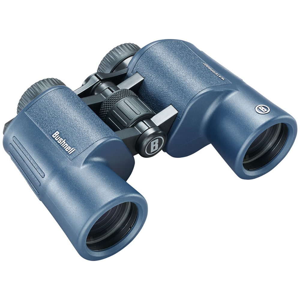 Primary image for Bushnell 10x42mm H2O Binocular - Dark Blue Porro WP/FP Twist Up Eyecups