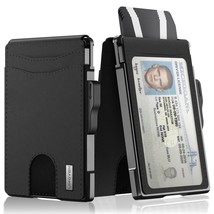 umoven Wallet for Men - Slim Leather RFID Blocking Bifold Minimalist Wallet with - $39.59