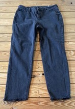 Old Navy Women’s High Rise O.G. Straight jeans size 14 Black T2 - $16.73
