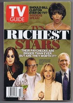 ORIGINAL Vintage TV Guide October 19, 2002 TV Richest Stars Ozzy Osbourne  - £11.67 GBP
