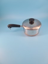 Revere Ware 1.5 Quart Pot Copper Bottom Indonesia #d15s With Lid - $16.98