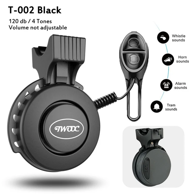 Bike Bell 120 Decibels USB Recharged Charging Speaker Mini Electric Bike Horn 4  - $84.91