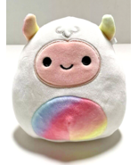 Gabby the Yeti Squishmallow Rainbow Tie Dye 5” Small Toy Plush RARE 2019 - £11.42 GBP