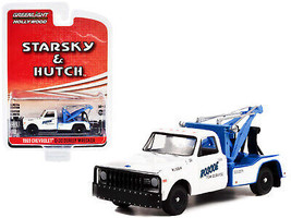 1969 Chevrolet C-30 Dually Wrecker Tow Truck White Roscoe Tow Starsky Hu... - $19.40