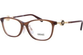 Versace Eyeglasses VE3297D 5324 55mm Transparent Brown / Demo Lens - $1,960.67 MXN