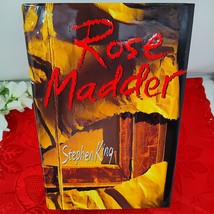 Stephen King Rose Madder 1st Ed 1st Print 1995 Viking Hardcover Dust Jacket - $12.98