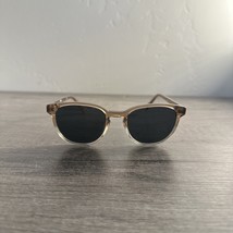 Warby Parker Eyeglasses Sydney M 164 Peach Translucent FRAMES ONLY 50-18... - $29.87