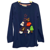Poofy Girls 3D Long Sleeve Christmas Theme T-Shirt 5/6 - £4.55 GBP