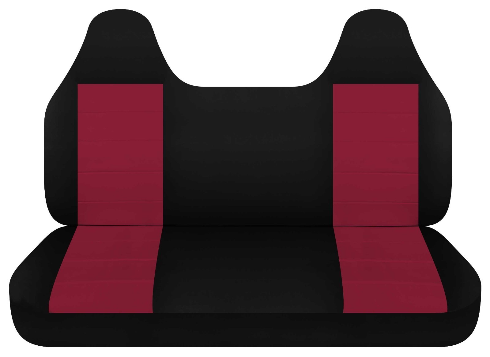 Front bench seat covers fits 1999 to 2010 Ford F450 Super Duty truck two tone Item image 15