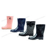 New Womens Rain Boots Rubber Short Garden Wellies Mid Calf Snow Shoes Si... - £12.74 GBP+