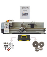 Metric Metal Lathe 8X31&quot; Precision Bench Lathe 900W Brushless Motor Turn... - €1.311,88 EUR