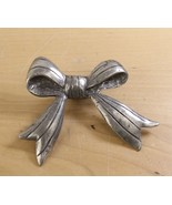 Anne at Home 198-17  Solid Pewter Single Loop Ribbon Bow Small Knob Pull... - $369.40 MXN