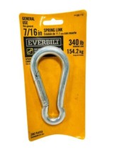 Everbilt 7/16 in x 4-3/4 in Spring Loaded Link Stainless 340 lb. Working Load - £9.61 GBP