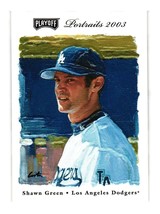 2003 Playoff Portraits #26 Shawn Green Los Angeles Dodgers - £3.19 GBP