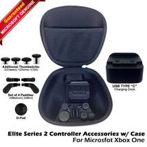 Xbox Elite Series 2 Controller Carrying Case w/ Charging Stand and Acces... - €43,13 EUR