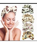Soft Plush   Bow Headbands Perfect for Skincare, Everyday Style, Pack Of 5 - $10.00