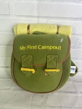 Baby GUND My First Camp Out Stuffed Plush Toy Backpack Bag ONLY - £8.25 GBP