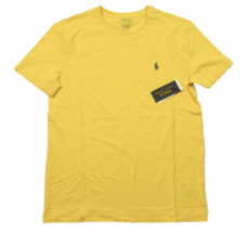 Polo Ralph Lauren Men&#39;s Yellow Solid Crew-Neck Short Sleeve T-Shirt XXL - £26.37 GBP