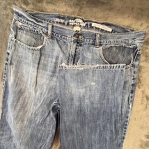 Urban Pipeline Jeans Loose Straight Denim Blue Distressed Mens Size 36/32 - $27.99