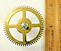 Old Mauthe Clock Movement Strike Side 2nd Wheel (See Pics to ID Mvmt) (K7066) - £18.87 GBP
