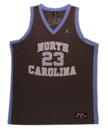 Michael Jordan Men&#39;s 1982 N Carolina Tarheels Jersey #23 Grey Blue Trim ... - £45.03 GBP