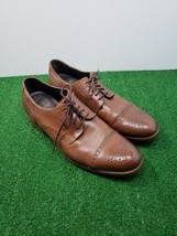 Johnston &amp; Murphy 20-1896 Brown Leather Brogue Cap Derby Shoes Size 10.5... - $32.33
