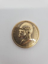 James A Garfeild - 24k Gold Plated Coin -Presidential Medals Cover Collection - £6.05 GBP