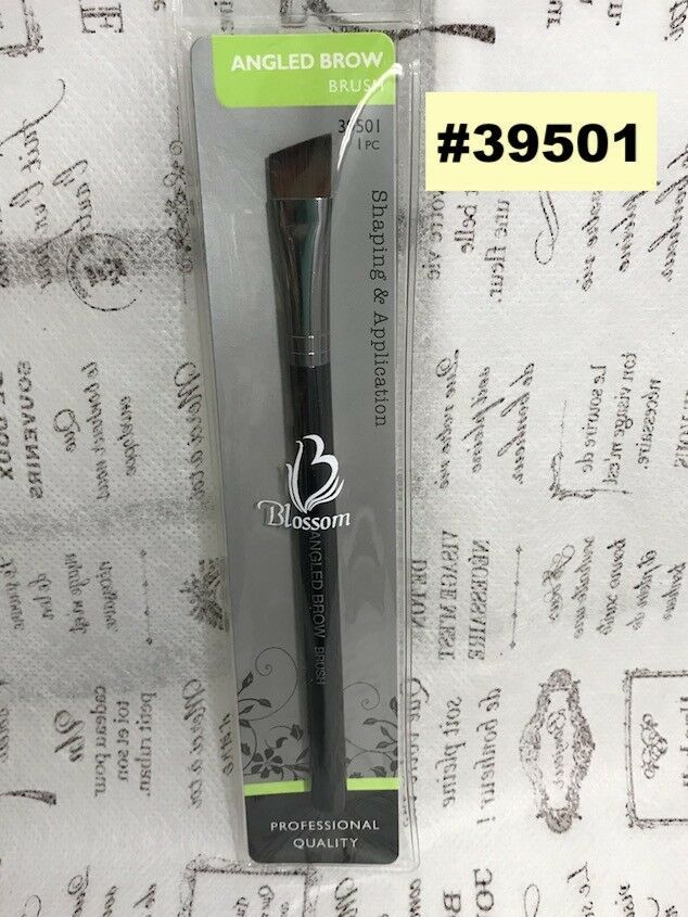BLOSSOM ANGLED BROW BRUSH FOR SHAPING &amp; APPLICATION #39501 5.75&quot; LONG - $2.69