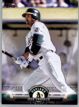 2018 Topps Salute TS-45 Jose Canseco  Oakland Athletics - £0.78 GBP