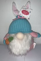 12” Cottontail Lane Bunny Gnome Carrot Rae Dun Displays NEW Easter Decor - $424.18 MXN