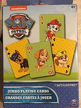 Nickelodeon PAW Patrol - Jumbo Playing Cards - Classic card games Rummy, Go Fish - $8.50