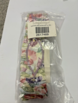 Vintage Brand New Longaberger Basket Morning Glory Medium Garter 2617469 NIB - £11.06 GBP