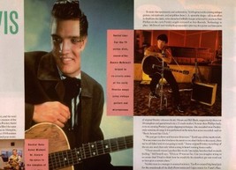 Elvis Presley Clipping Magazine Photo orig 2pg 8x10 L1538 - £3.90 GBP