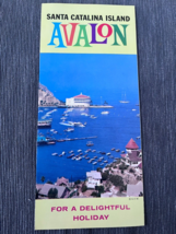 Santa Catalina Island Avalon California brochure  1960s - £13.93 GBP