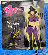 Disguise Women&#39;s ~Wicked Witch Halloween Costume, Junior Size 7-9 DISCOUNTED - £9.63 GBP