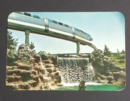 Disneyland Monorail Train Hallmark Photo Souvenir c1960s UNP Postcard  - £19.97 GBP