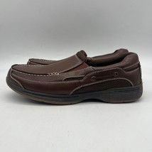 Dr Scholls 42J-D6 Mens Brown Comfort Leather Slip On Casual Loafer Size ... - $29.69