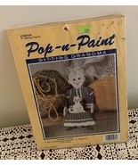 Wang International Vintage 1985 Pop-n-Paint Sitting Grandma Wooden Stamp... - £9.48 GBP