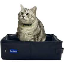 Ultimate Travel Companion Portable Cat Litter Box - £19.60 GBP