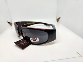Insignia Rampage Dark Red Frame Sunglasses New With Tags Black Lens - £5.97 GBP