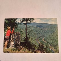 Postcard Braley Wales Lookout Wellsboro Pennsylvania View Card Chrome Un... - $4.84