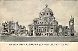 1909 Udb Cartolina Primo Chiesa di Cristo Scienziato &amp; Publishing New York Ny - £6.73 GBP