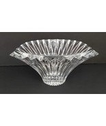 Mikasa Crystal Excelsior Vertical Cuts Oval Flared Centerpiece Bowl. Ger... - £22.06 GBP